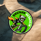Logo mit Fuchs am Bike und Schriftzug Bikepark Bergheim | © Bikepark Bergheim